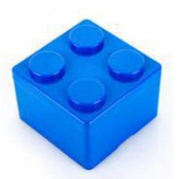 Blue, square