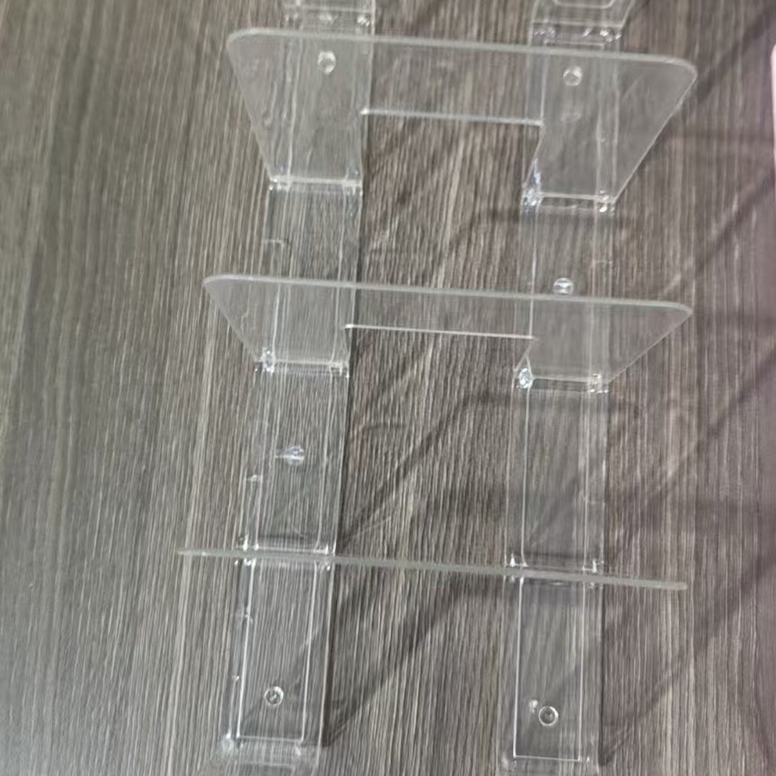 Libro cuádruple transparente