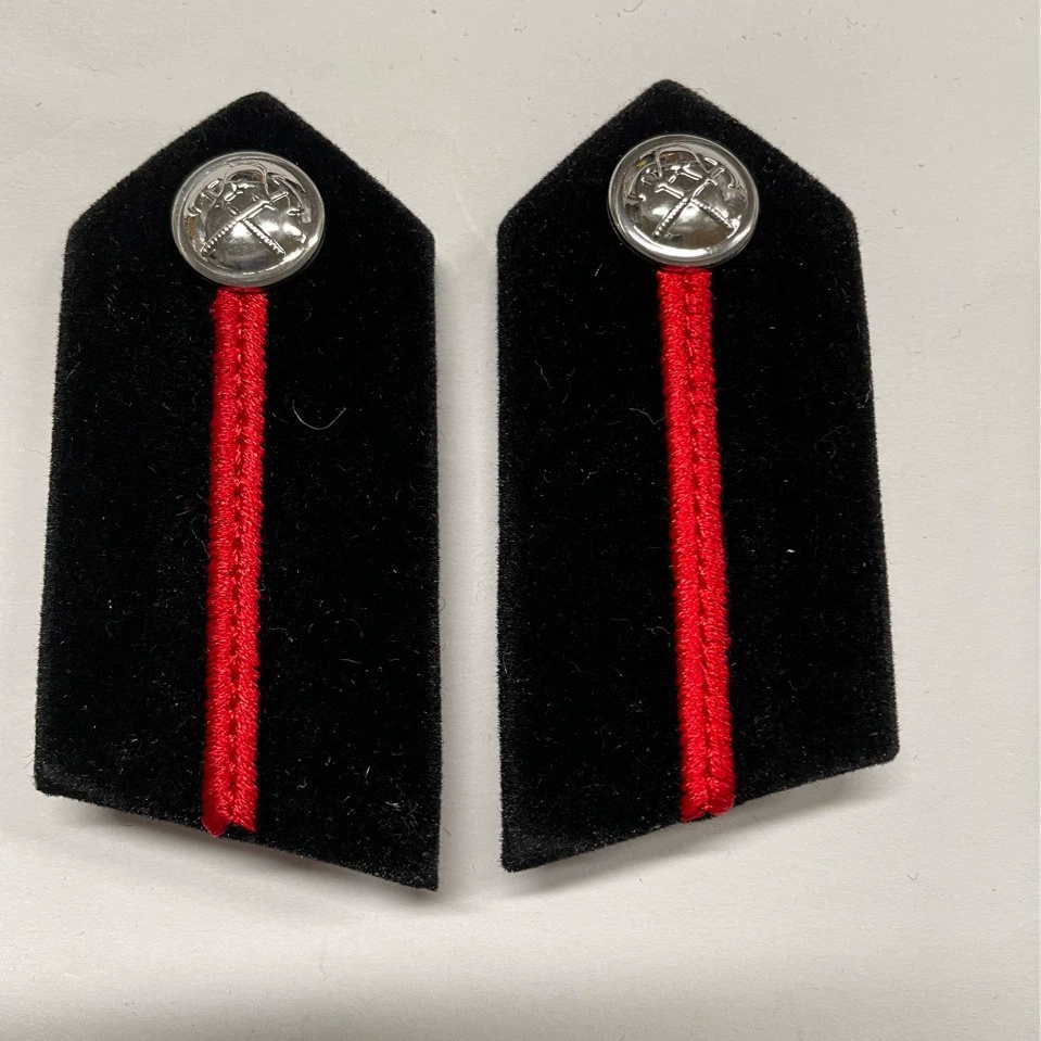 Значок на воротник, аксессуары для военной формы, значок на воротник, эполет, вышитый значок на воротник, значок на воротник из индийского шелка с ручной вышивкой