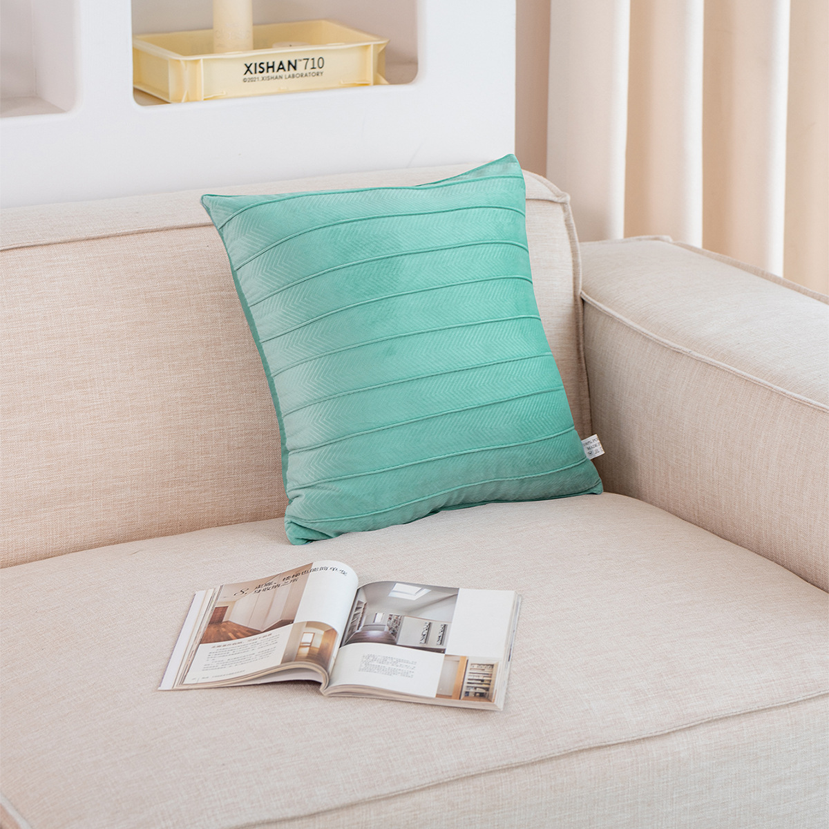 SHEIN Cross-border Hot Sale Pillow Cover Nordicins simple sofá de oficina Pillow Cover sin núcleo de almohada