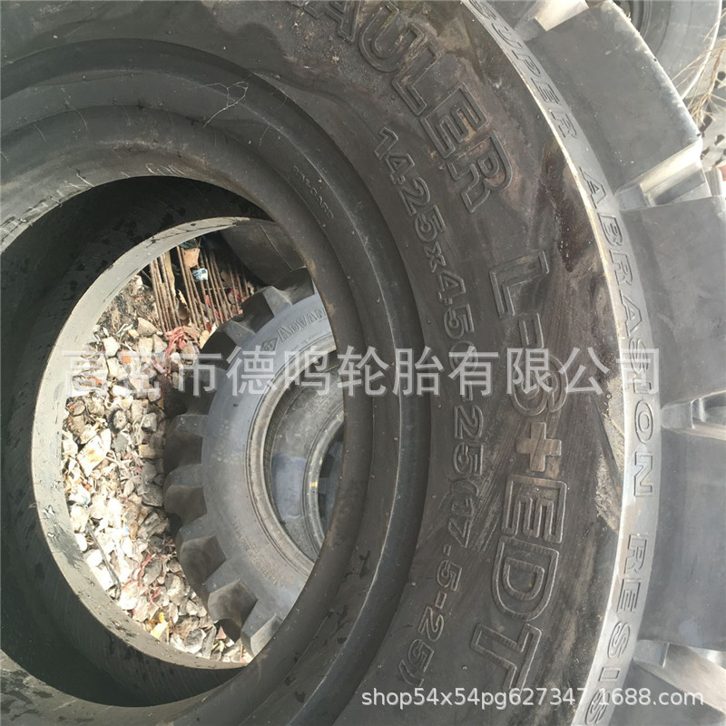 Suministro de maquinaria de construcción de la mina subterránea soporte portador 1425x450-25 mina llena de neumáticos