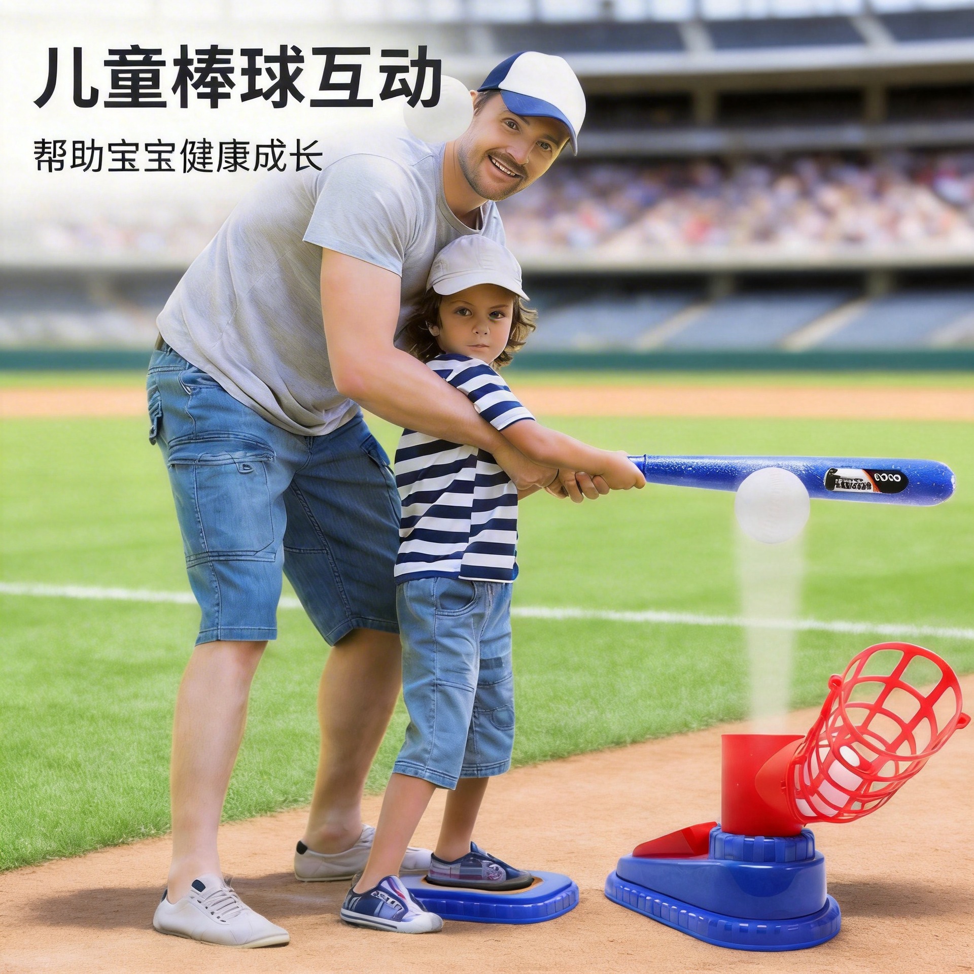 Lanzador automático de pelotas para entrenamiento de béisbol infantil transfronterizo, máquina de pelotas para deportes al aire libre, juguetes deportivos, equipo deportivo.