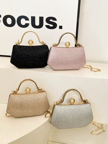 European and American Cross-Border 2025Bags New Handbag Full of Diamonds Niche One-Shoulder Cross-Body Women's Bag Popular Dinner Bag
