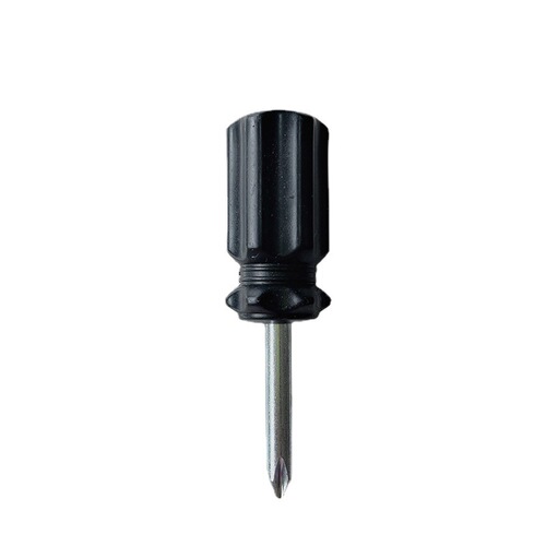 Factory Direct Supply Mini Carrot Head Screwdriver Fixed Hard Short Handle Cross Screwdriver Toy Small Screwdriver