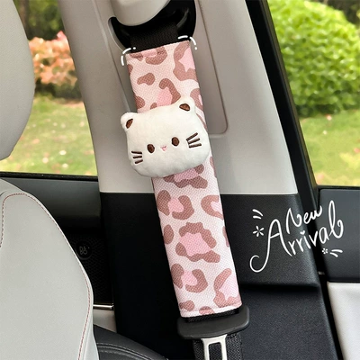 anti-neck strangulation protective cover car — Seat belt shoulder pad