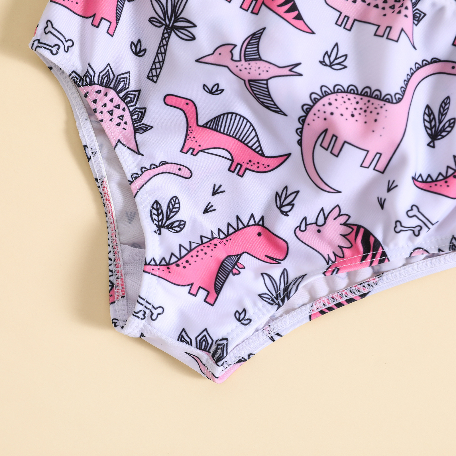 Dinosaur Print Swimsuit Image 5
