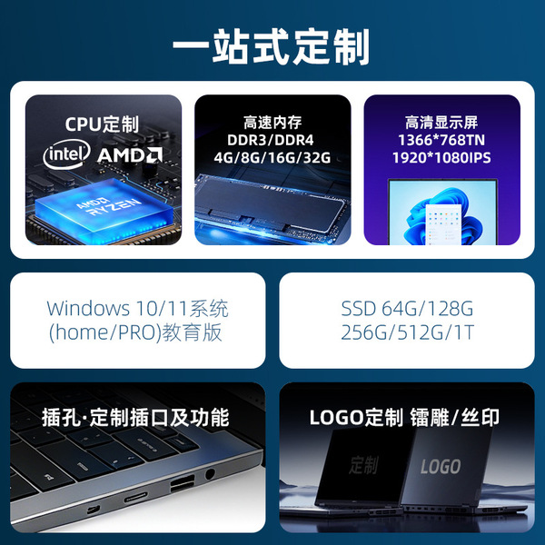 Light and thin handheld laptop