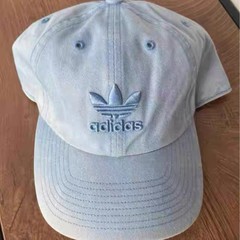 三叶草阿迪时尚百搭鸭舌帽防晒遮阳棒球帽男女同款棒球帽纯色潮牌