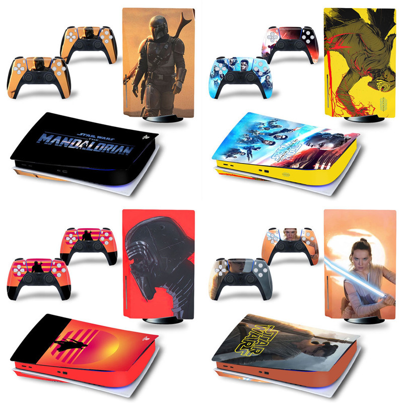 Ps5 Console Sticker Optical Drive Version Ps5 Film Protective Sticker Anti-Scratch Star Wars Star Wars Ps5 Console Sticker Optical Drive Version Ps5 Film Protective Sticker Anti-Scratch Star Wars Star Wars