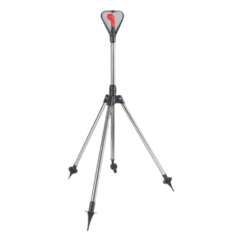 360 grados boquilla mariposa dispositivo de riego agrícola ajustable trípode de acero inoxidable jardín verde artefacto de riego de flores