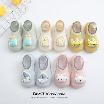 Spring and summer Cartoon animal Indoor shoes wear-resisting Baby Socks ventilation comfortable children men and women prewalker  Manufactor Direct selling