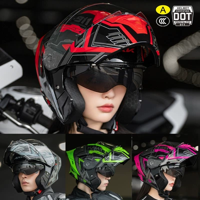 3C/Dot Certified Motorcycle Helmet for Motosiklet kaskı (dəbilqə)