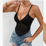 (Трансграничная торговля), летняя сексуальная сумка на одно плечо, универсальное базовое боди, европейский стиль