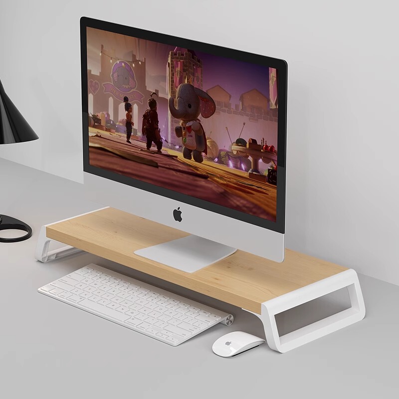 Computer Elevated Rack Office Monitor Screen Desktop Base Bracket Laptop Rack for Desktop