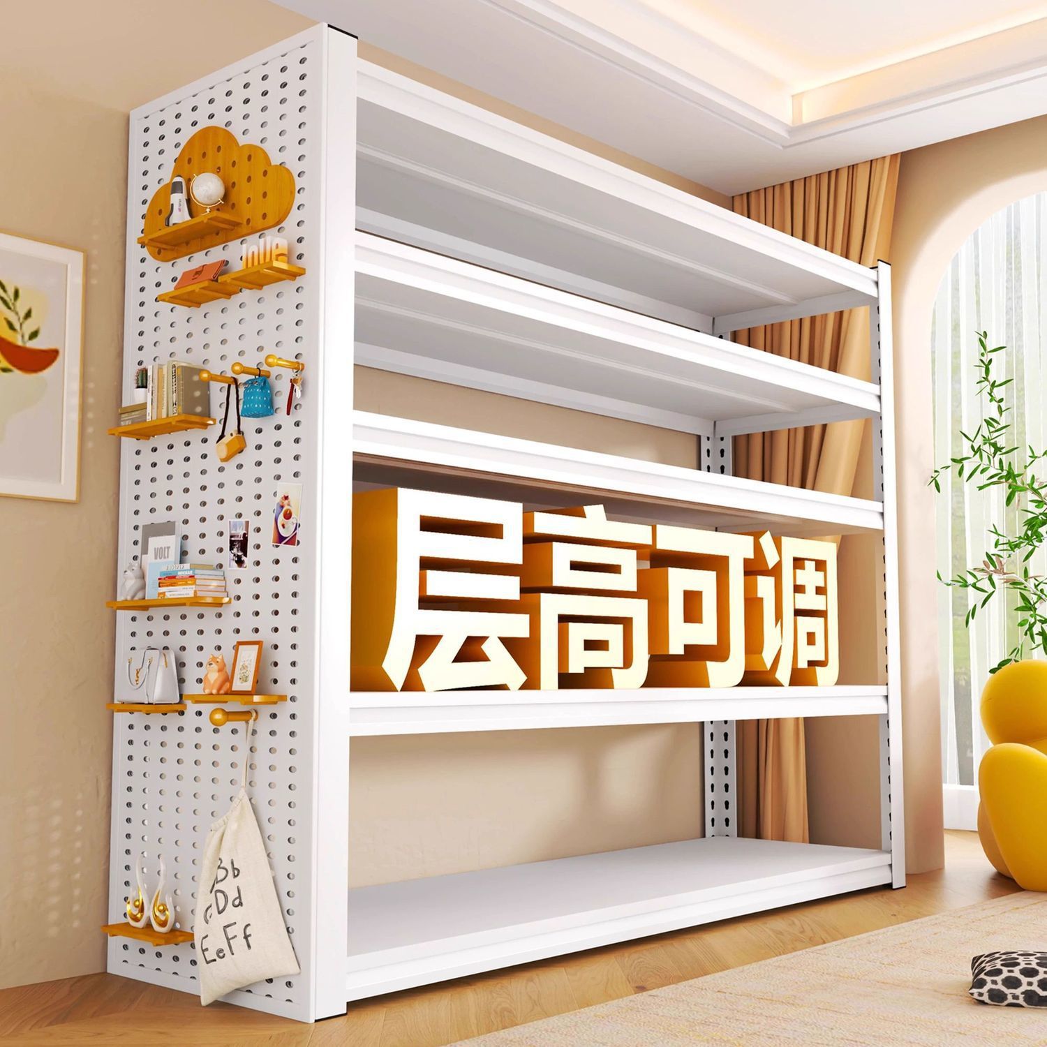 Popular Ultra-Thick All-Steel Frame Coat Rack Wardrobe Rental Room Simple Economical Wardrobe Large Capacity Home Hanging Clothes