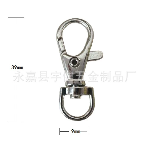 Цинкового сплава собака пряжка металла ПЭТ крюк лямки карабин Камера аппаратных аксессуаров крюк