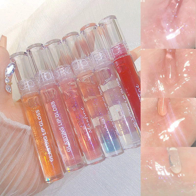 Lip gloss, moisturizing nail sequins, intense hydration, long-term effect