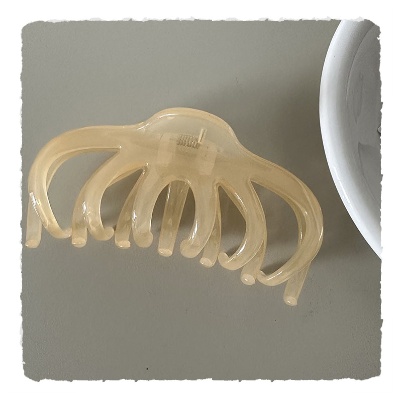 Pinza tipo tiburón extra grande de 13 cm, elegante y resistente