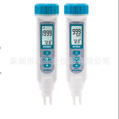CE-150 Измеритель электропроводности Extech, точность ±1 % от полного диапазона, измеритель электропроводности/общего содержания растворенных твердых веществ/температуры
