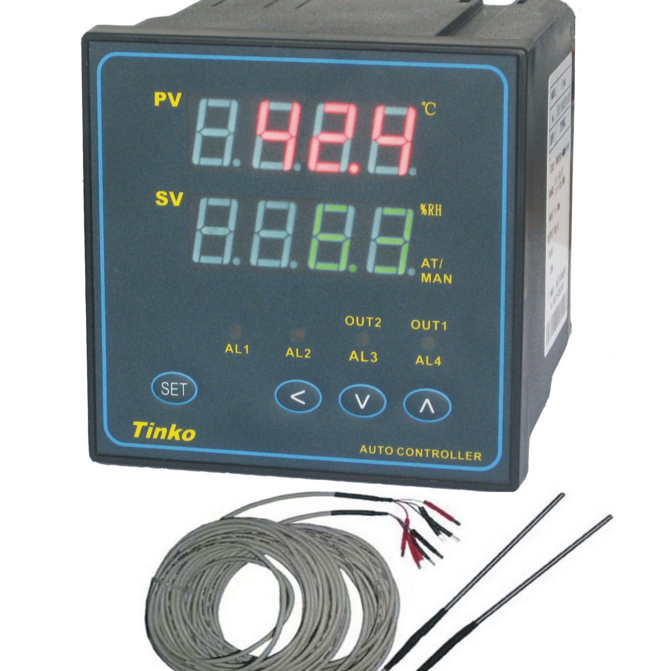 �������Tinko 72*72��ʪ�ȱ����� ����˫��·��� ֧��Զ��ͨѶ