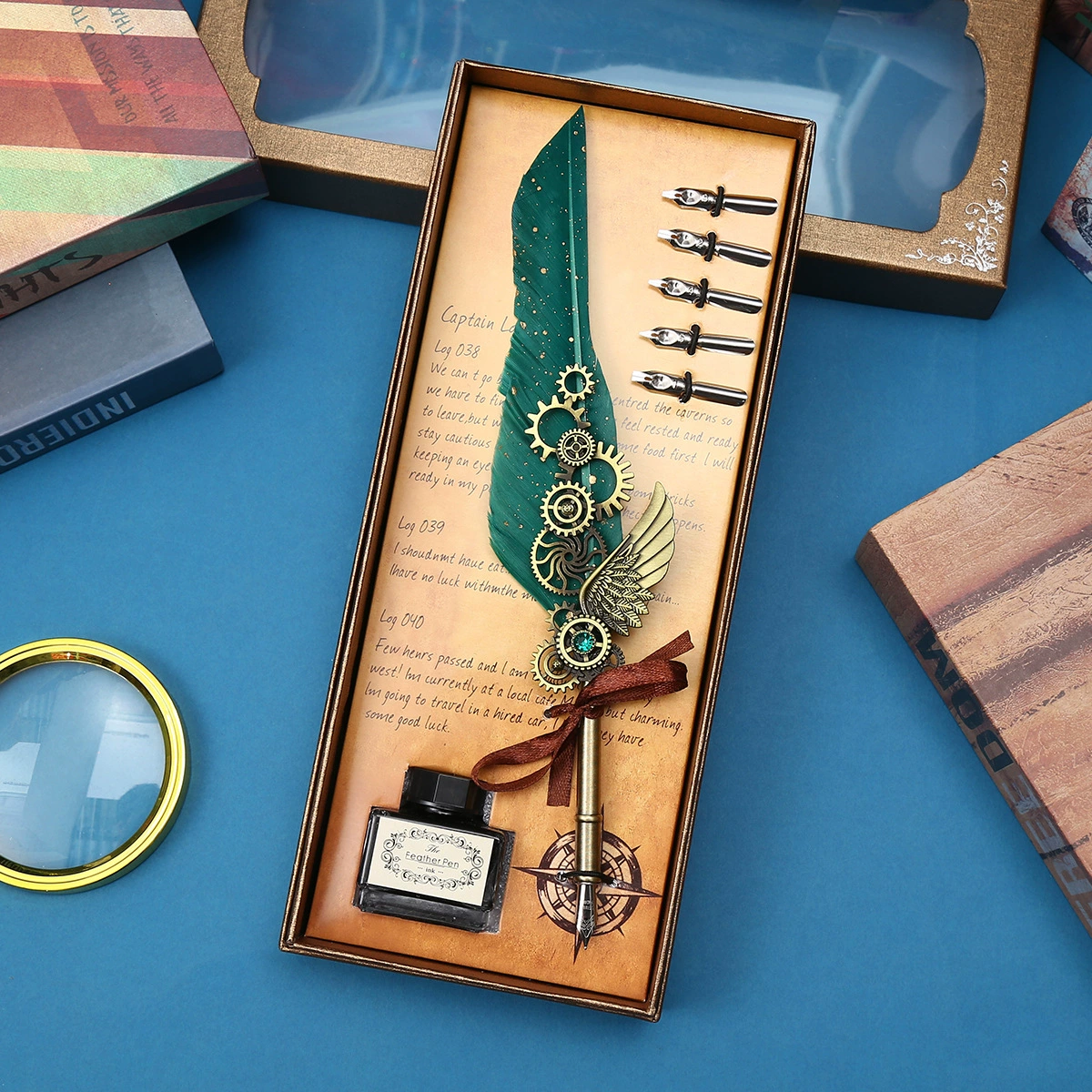 Writing brush, gift pen, Birthday gift, high-quality style, creative gift