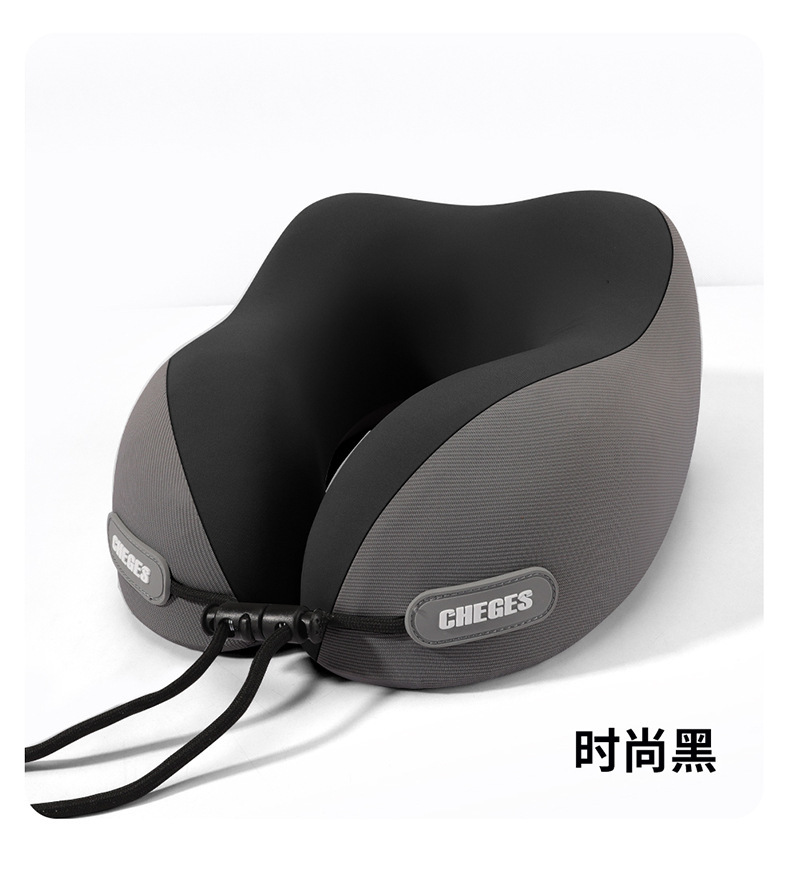 Car Headrest U-Shaped Pillow Travel Neck Pillow Airplane Pillow Portable Car Neck Pillow Factory Direct Sale
