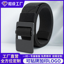 锌合金扣男女士百搭尼龙腰带运动战术皮带徒步风户外金属扣耐磨