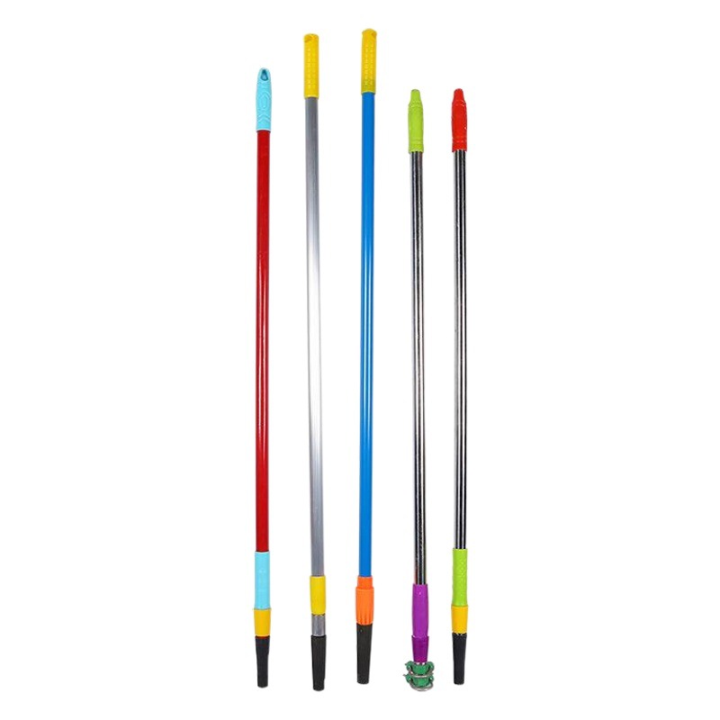 Barra de extensión de pared de cepillo de 2 metros Barra telescópica Cepillo de rodillo de extensión Barra de extensión Cepillo de rodillo de pintura de acero inoxidable Barra telescópica
