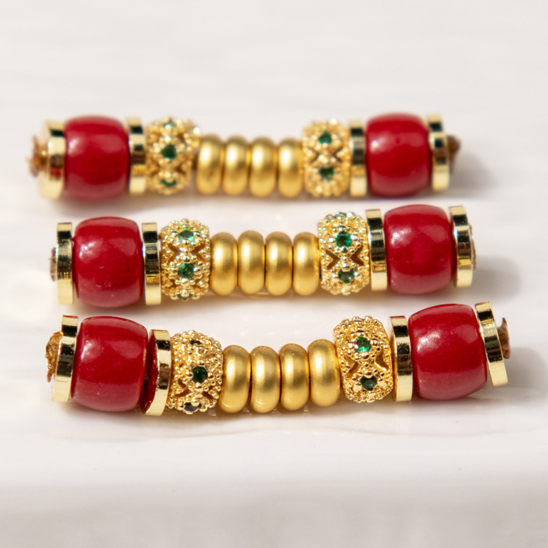 Magnesite universal shaft disciple bead accessories diy bracelet text play beads handheld beads loose beads accessories wholesale