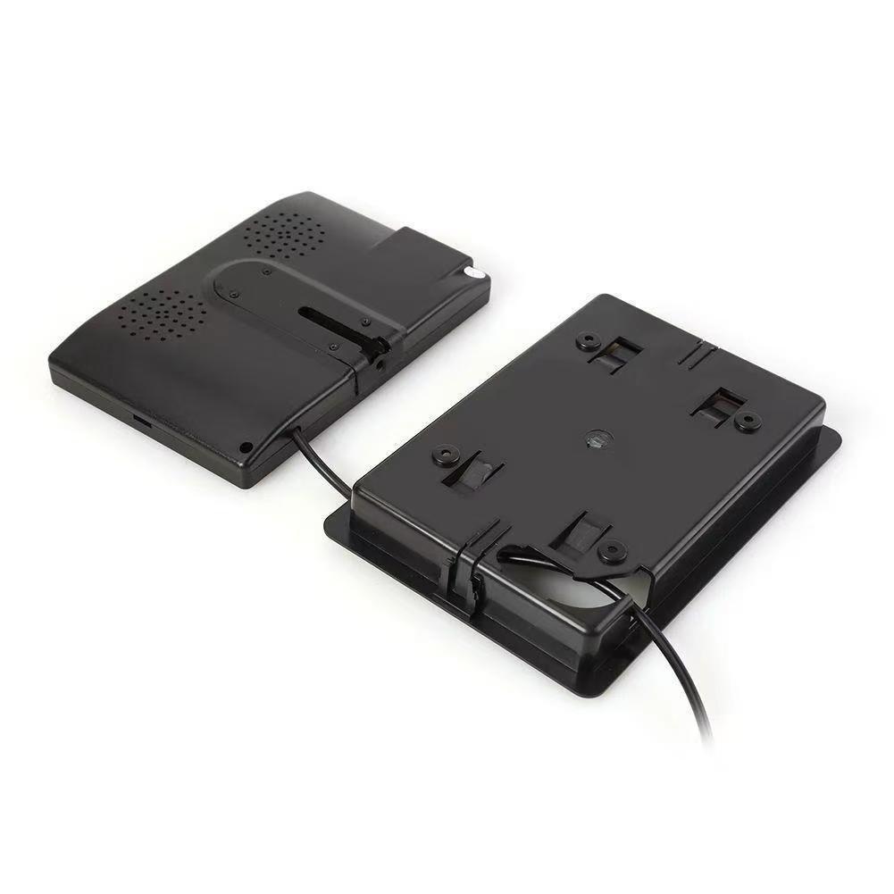 High-definition car display 12-24V reversing camera 4.3/5/7 inch desktop folding rearview mirror central control screen