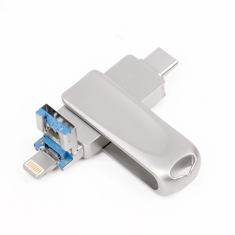 Apple, huawei, multifunctional compatible mobile USB flash drive, three-in-one