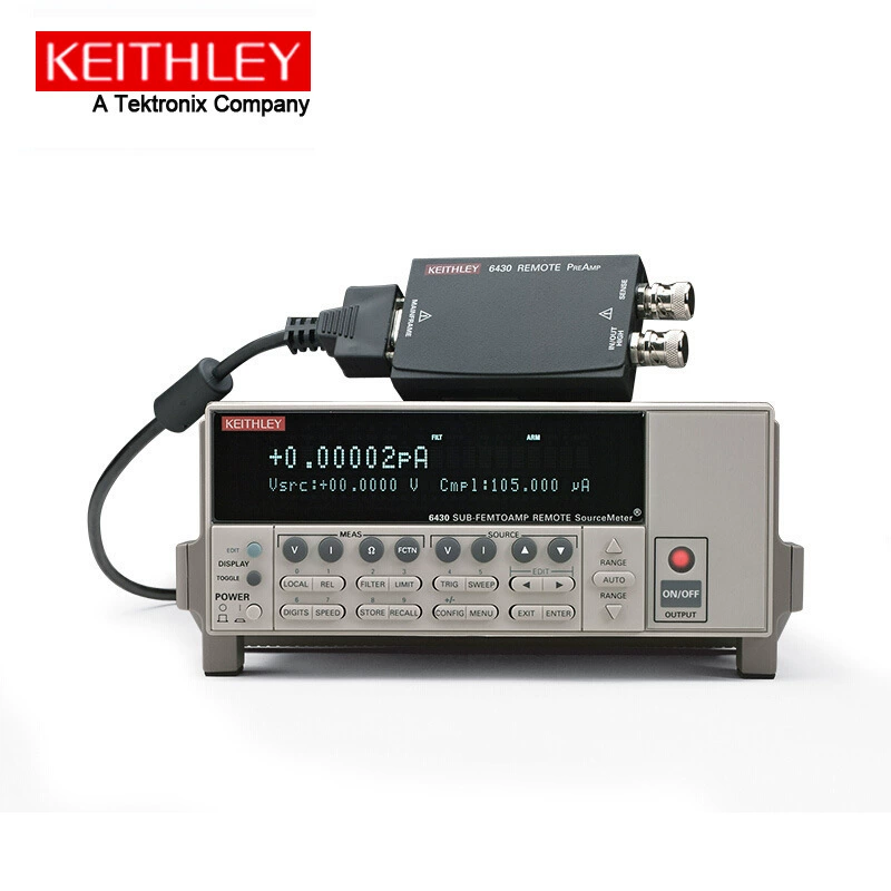 Keithley Kithley 6517B Низкотоковый электростатический измеритель 6514 Таблица высокого сопротивления 6430 Подстол с программным управлением FA