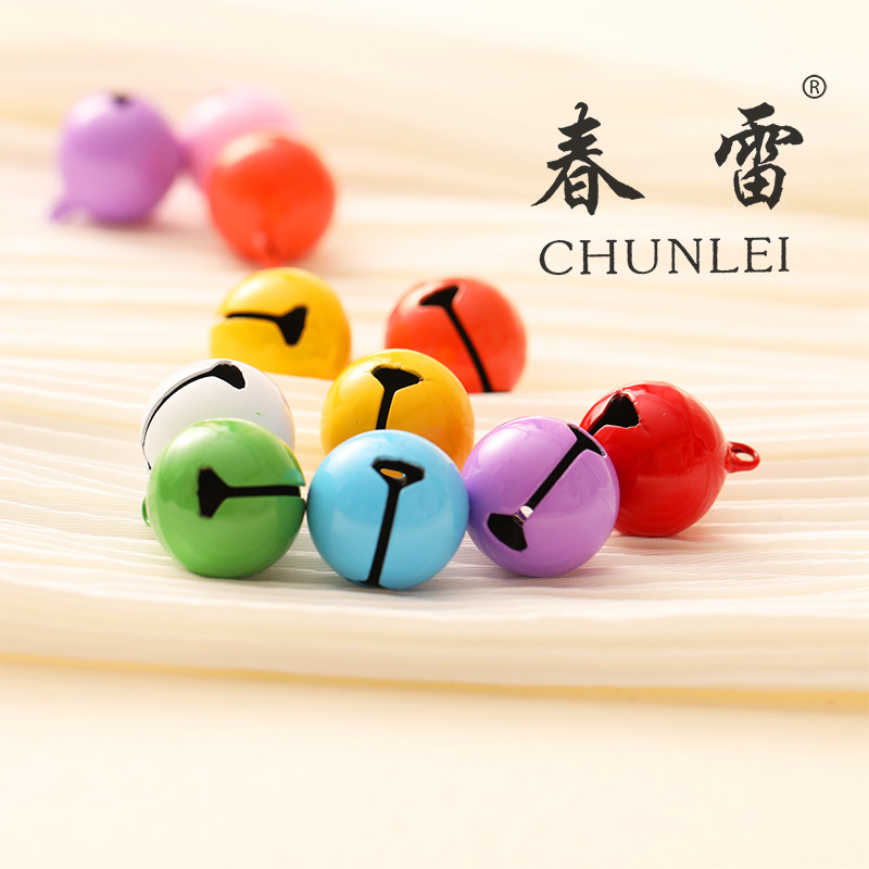 Small bell, choker, accessory, keychain, 18mm, pet