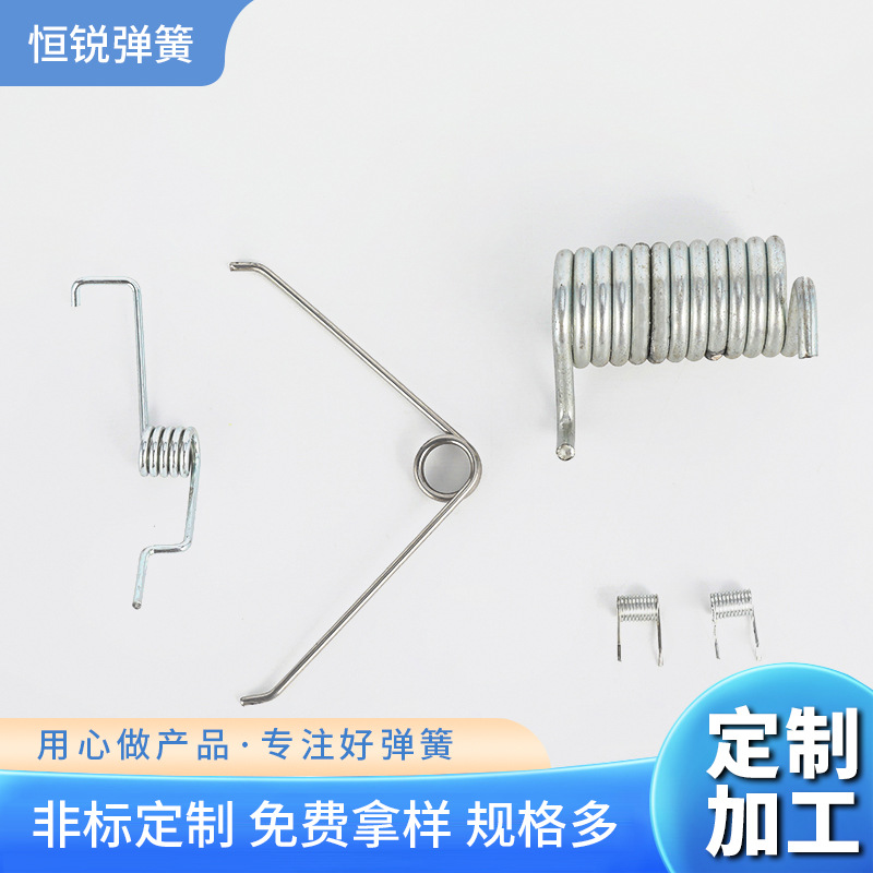 现货供应五金工具扭簧农用机械弹簧 家用电器五金扭簧卡簧