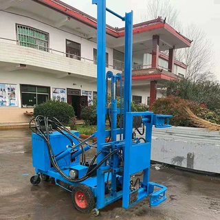 中旺隔墙板安装机电动液压移动式隔墙板安装机隔墙板安装板设备