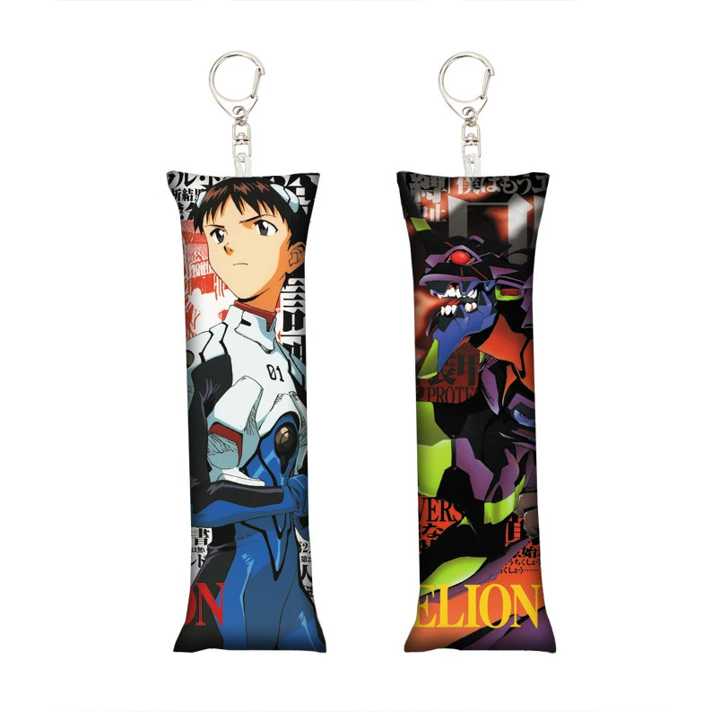 [新世纪福音战士EVA小抱枕钥匙扣迷你背包挂件Mini Dakimakura挂饰] → Персонаж Евангелиона EVA мини-ободок-сердечник брелок мини-рюкзак подвеска