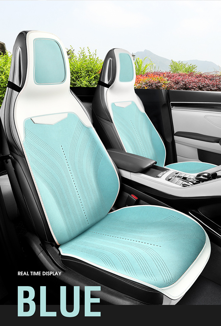 The New Suede Leather for the Ideal 2025 Model Is Suitable for All Ideal Car Saddle Pads for All Seasons and Is Available for Wholesale