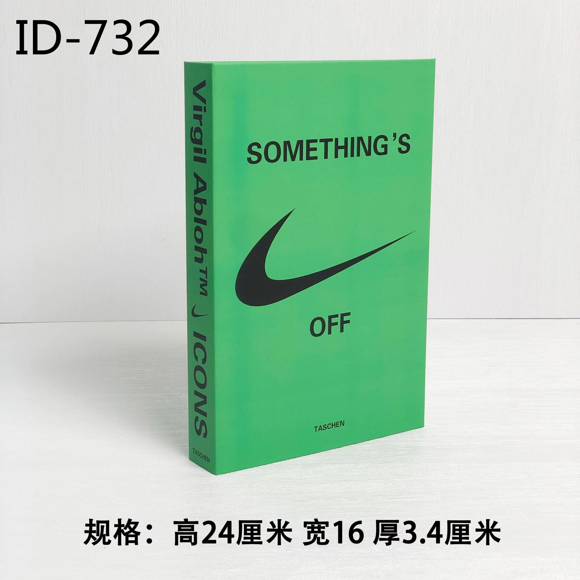 Libros falsos plegables estilo nórdico/INS, props de fotografía, decoración suave, muestra de fábrica