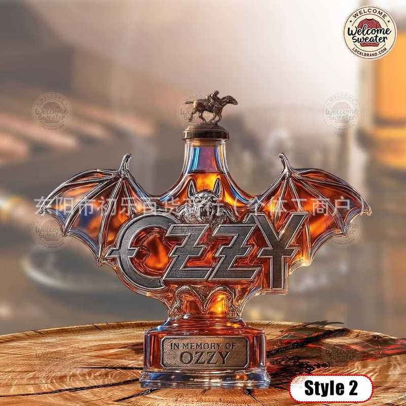 大货制作中新品1948 2025 Memory of Ozzy Osbourne 威士忌酒瓶|undefined