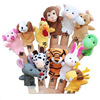 Cross border doll Twelve Zodiac Tiger animal Finger sheath Plush Toys Foreign trade wholesale children Storytelling Means even