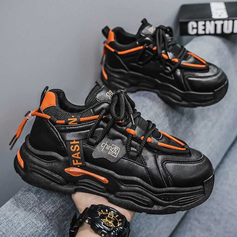 Дышащая обувь, универсальные трендовые спортивные кеды на платформе для отдыха, тренд сезона