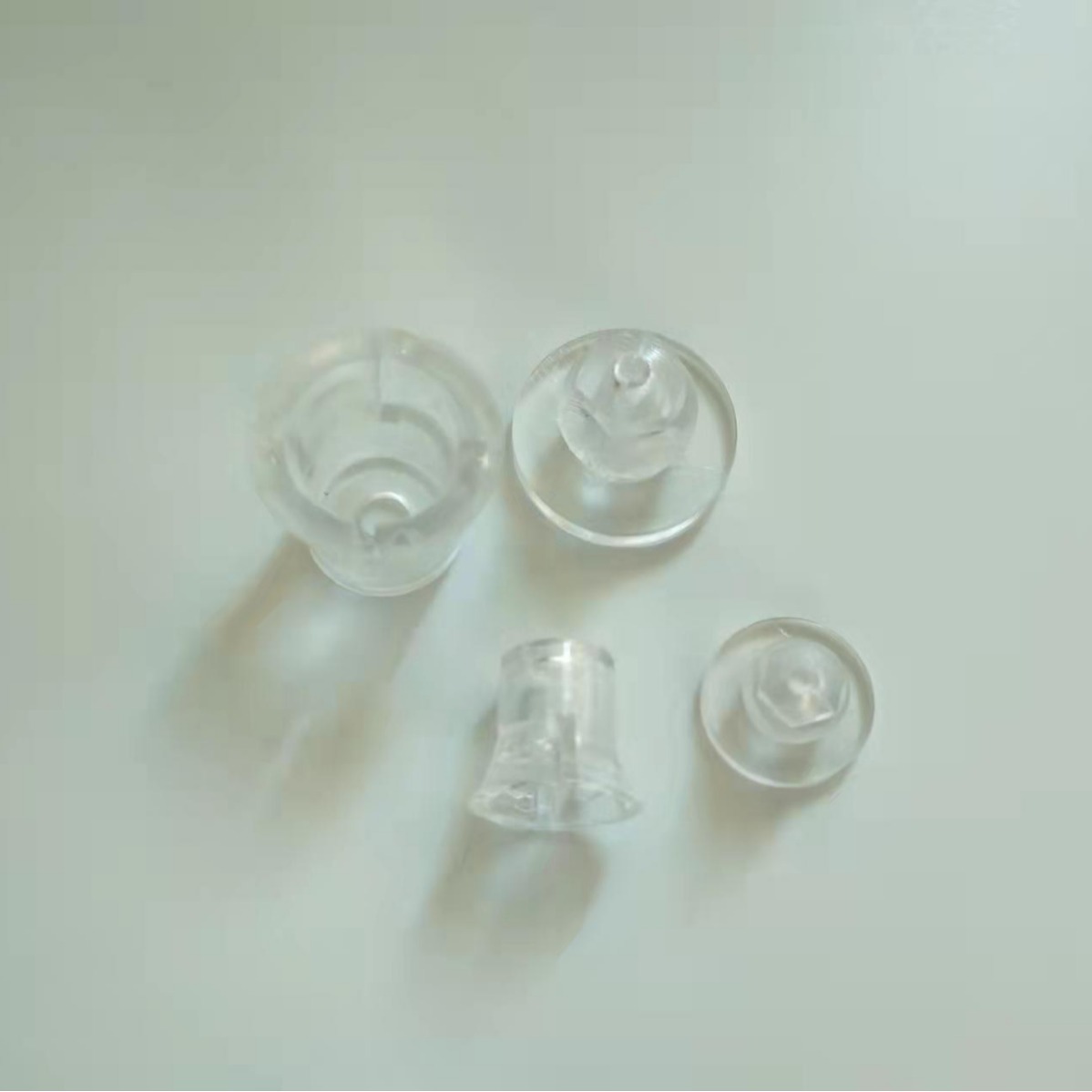 工厂新款pc塑料透明广告钉隐形广告钉塑料透明广告牌固定螺丝广告