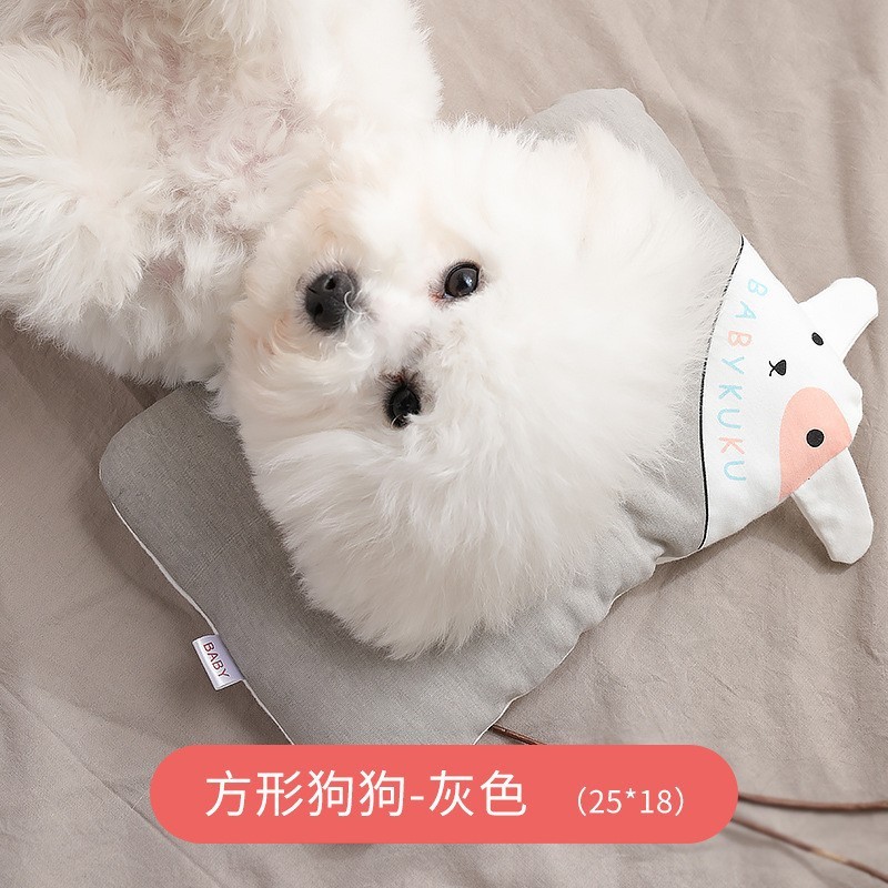ペット犬子睡眠枕かわいい子豚模様保護頚椎深睡眠犬猫枕|undefined