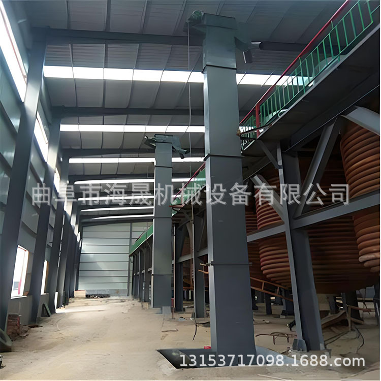 粉尘垂直输送机 加工粮食上料机 TD250玉米带式斗式提升机