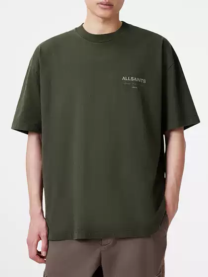 American Streetwear Men's Summer Short-Sleeve Tee with Ram Head Print, Relaxed Fit Crewneck Top, High Quality