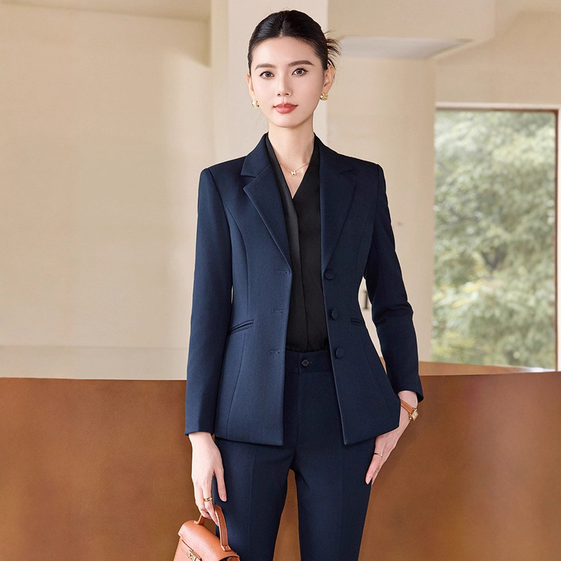 High-End Wool Suit Suit for Women in Autumn and Winter Professional Elegant Formal Manager Work Clothes High-End Casual Suit Jacket