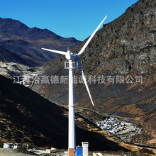 厂家定制50kw电控型风力发电机低音低噪承接大小工程风力发电机