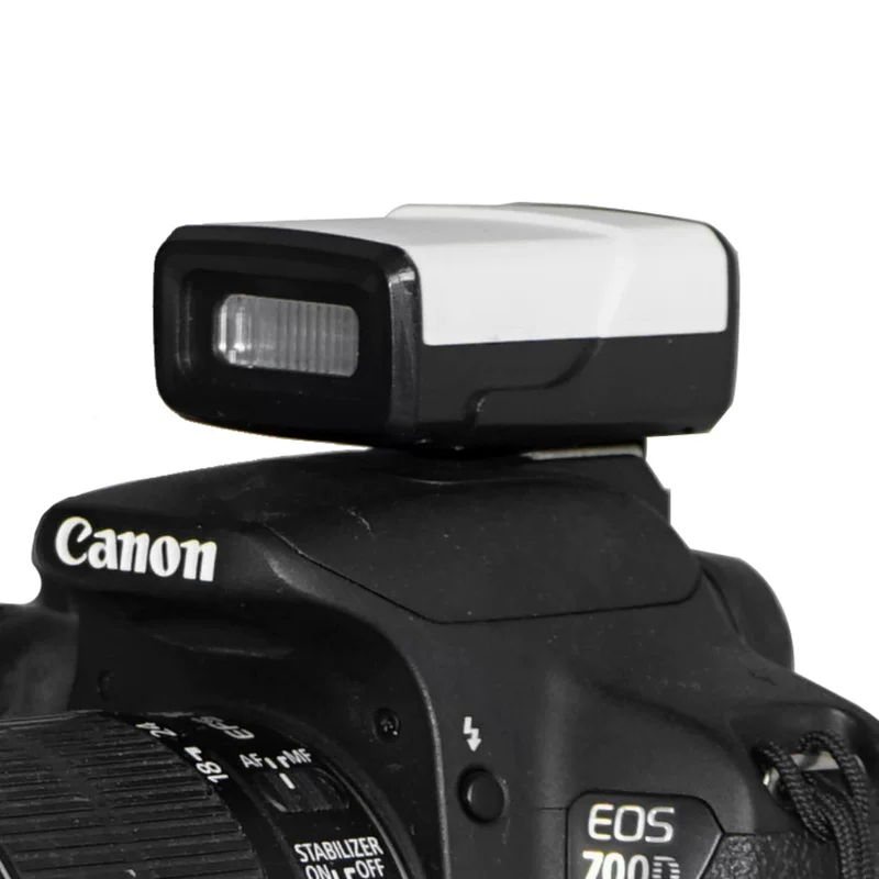 Camera, small flashing lamp, universal boots