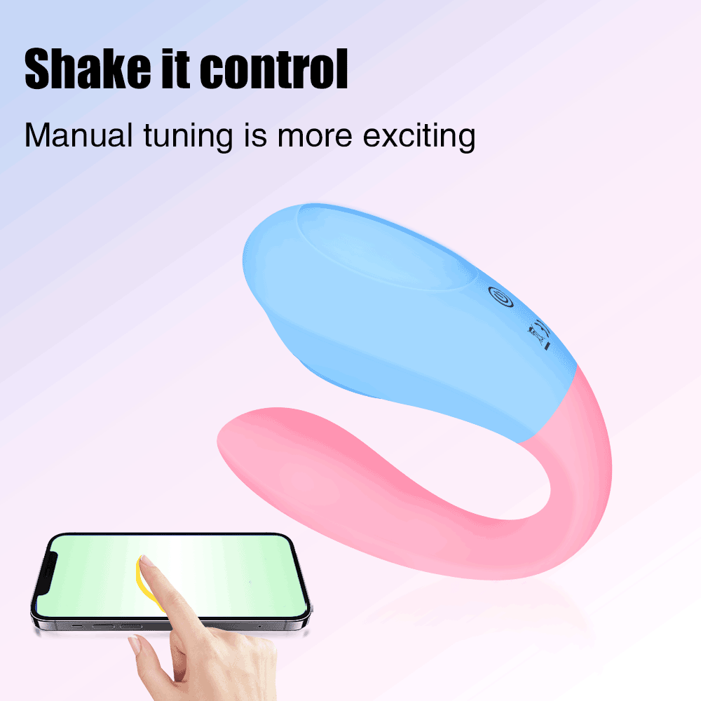 Wibrowator sterowany aplikacją z pilotem dla kobiet_voghion.com