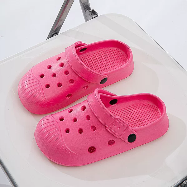 New Couple's Eva Clogs with Soft Soles, Non-Slip Hollow Sandals, Garden Shoes, Beach Casual Clogs